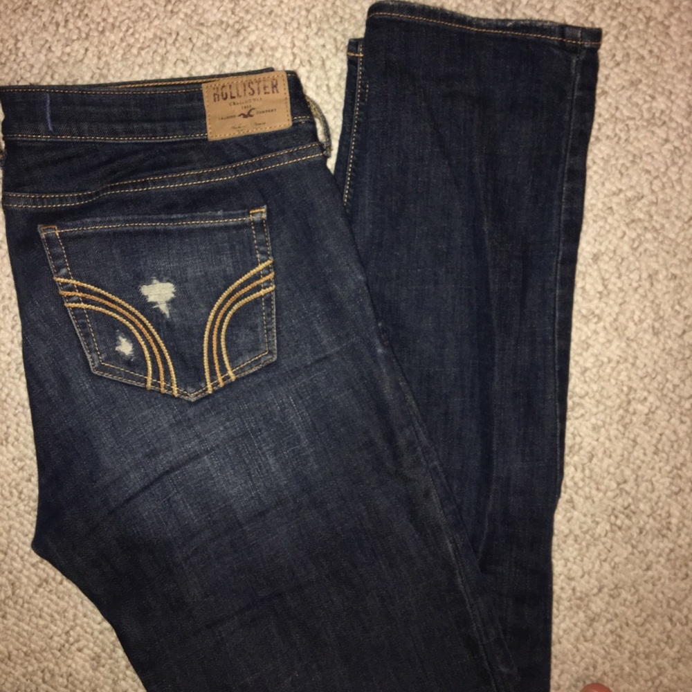 Distressed Hollister Jeans